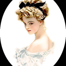 Схема вышивки «RETRATO»