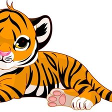 Схема вышивки «тигруля»