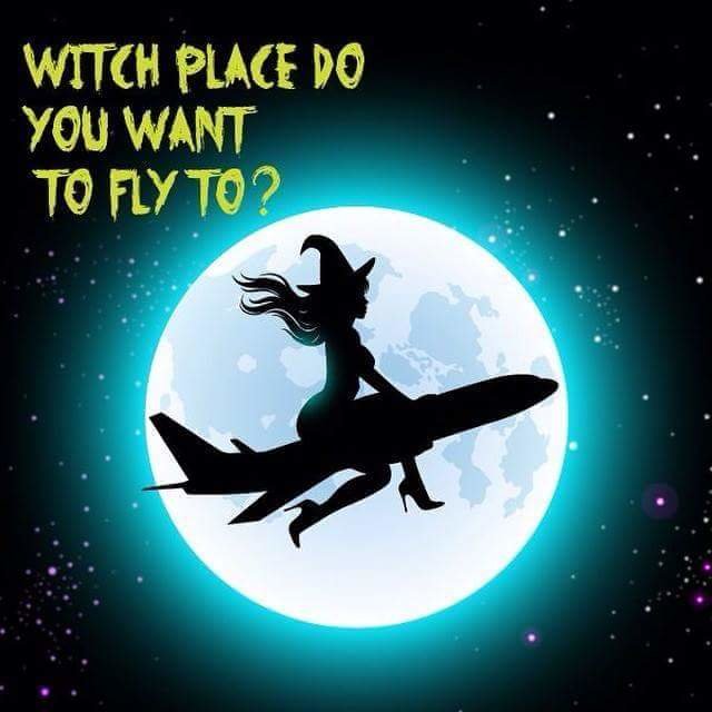 Ведьма - полет, рисунки, метла, ведьмы, авиация, ведьма, женщины - оригинал
