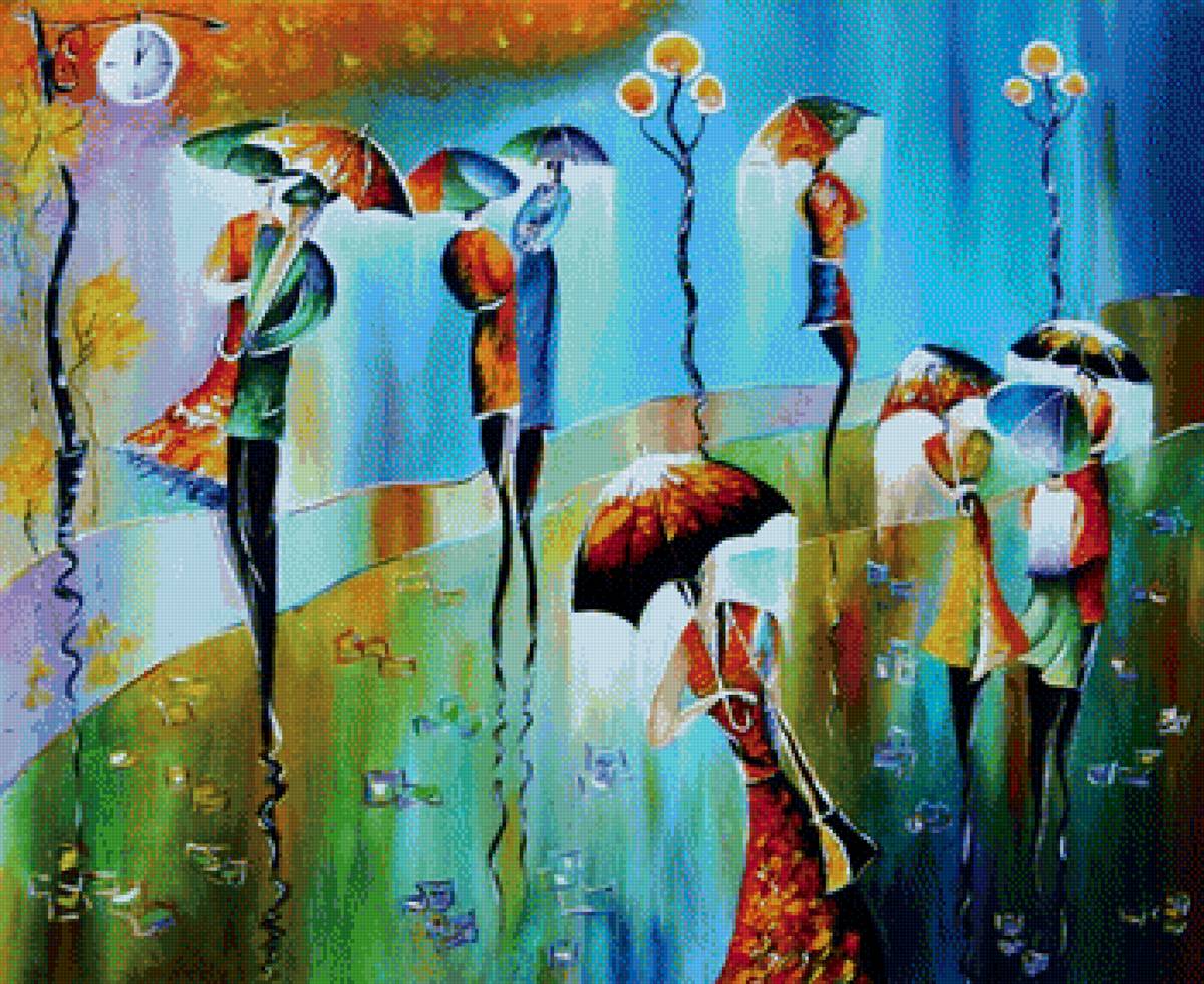 Зонтики - предпросмотр