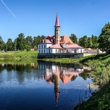 Схема вышивки «Приорацкий дворец»