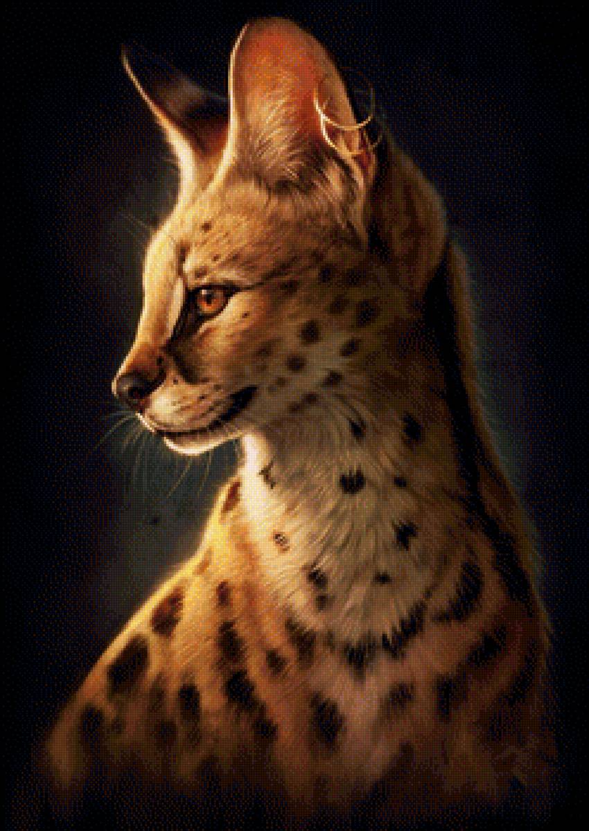 Кошка - кошка, рисунок, животные - предпросмотр