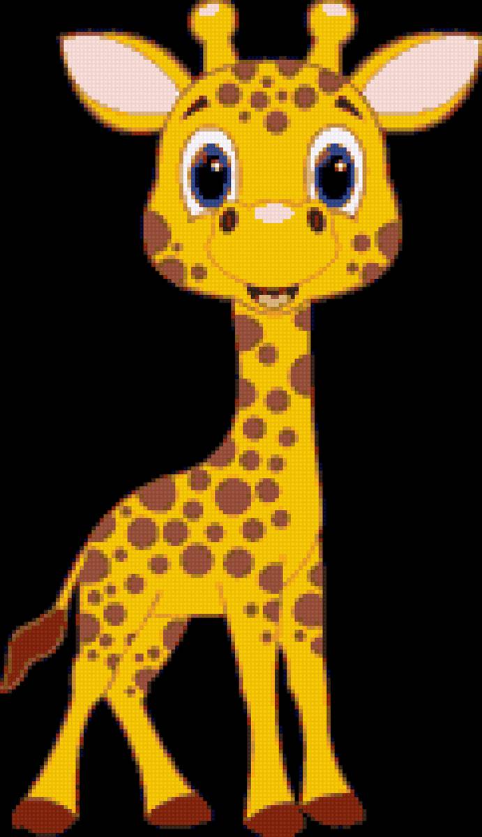 маленький жираф - предпросмотр