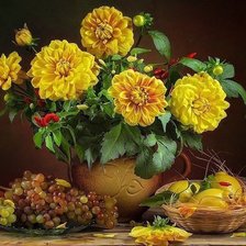 Схема вышивки «цветы»