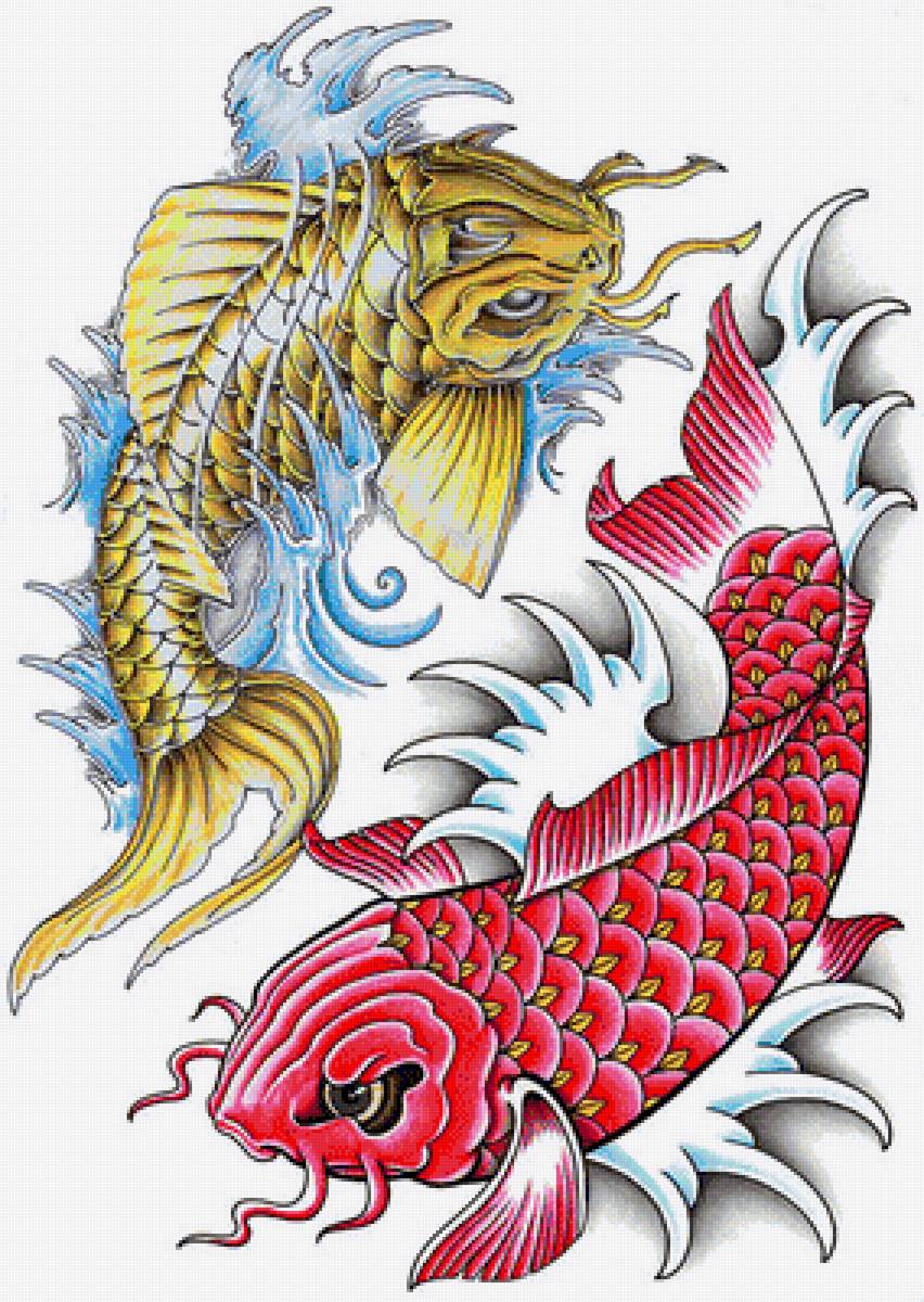 Рыбы дракон дети. Карпы кои символ. Карп кои эскиз Япония. Карп в Японии символ. Тату рыбки цветные.