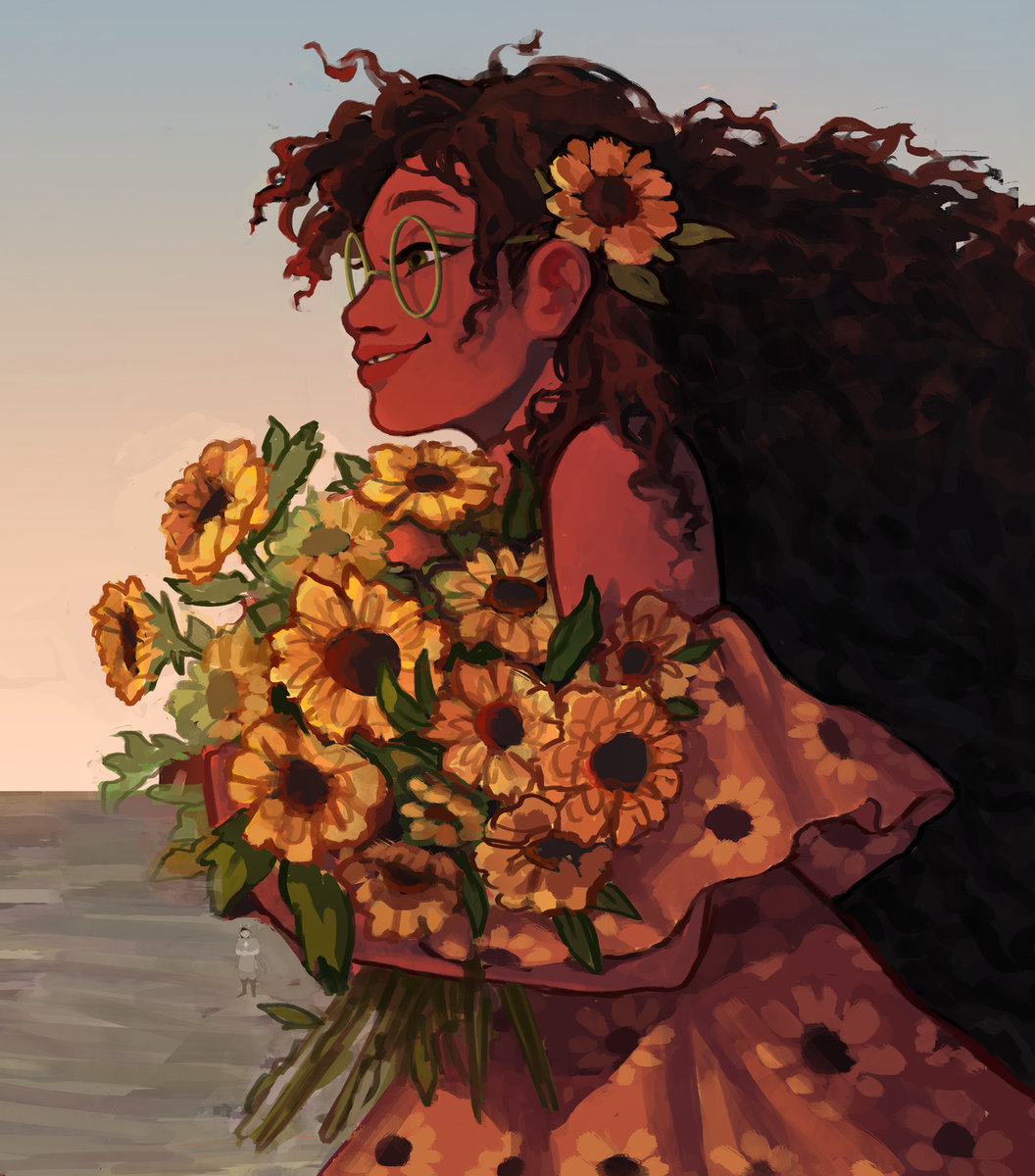 Без_названия1 - девушка, цветы - оригинал