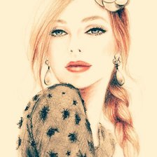 Схема вышивки «рисунок»