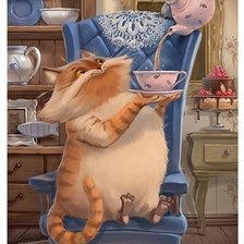 Схема вышивки «кошки мышки»