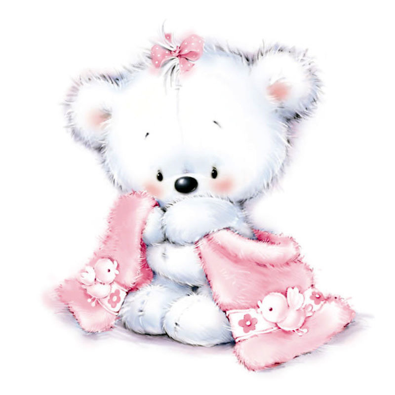 Мишка девочка - медвежонок, игрушки, детское - оригинал