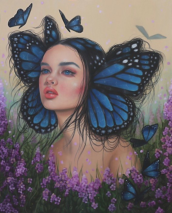 Девушка - оригинал