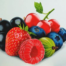 Схема вышивки «ЯГОДЫ»