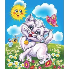 Схема вышивки «Детская»