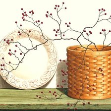 Схема вышивки «натюрморт»