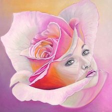 Схема вышивки «Роза»