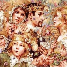 Схема вышивки «МОЯ ЛЮБИМАЯ СКАЗКА»