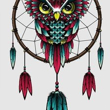 Схема вышивки «Ловец снов 2»