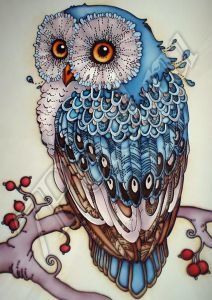 сова - птицы, павлин - оригинал