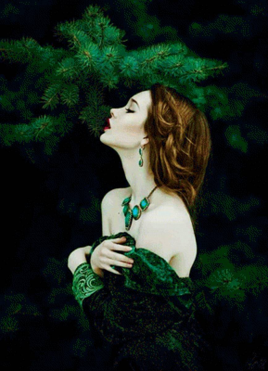 Девушка - девушка, портрет - предпросмотр