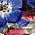 Предпросмотр схемы вышивки «цветы в чайнике» (№1903495)