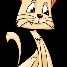 Схема вышивки «котейка»