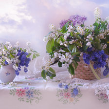 Схема вышивки «Цветы»