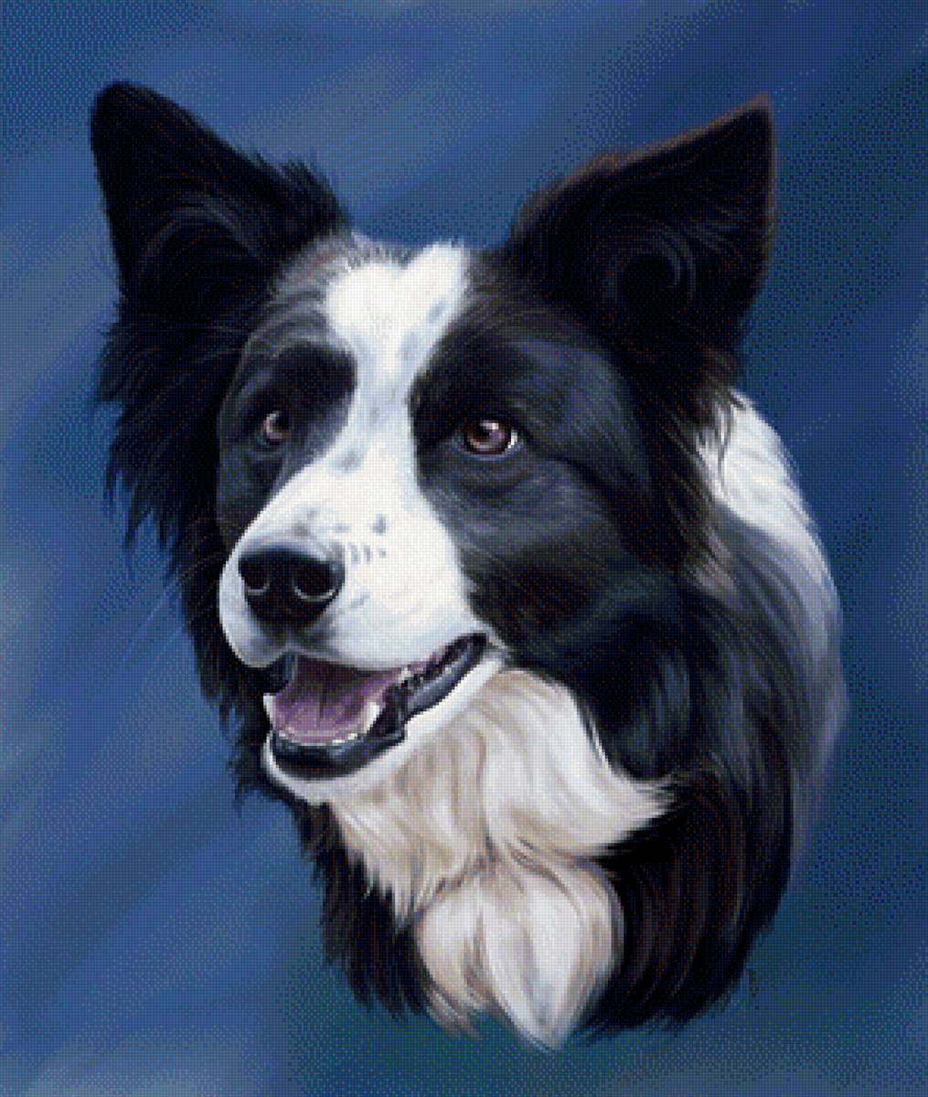 Собачка - собака, животные, пес, рисунок - предпросмотр