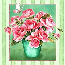 Оригинал схемы вышивки «цветы» (№1904325)