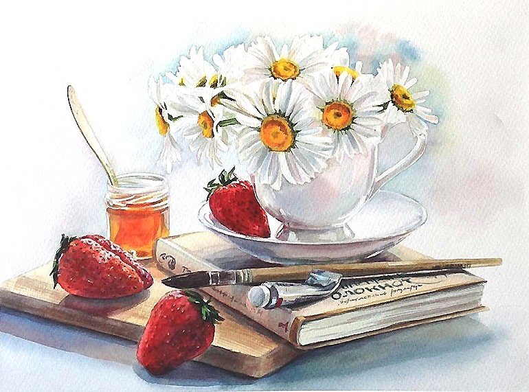 акварель - оригинал