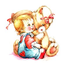 Схема вышивки «Детская»