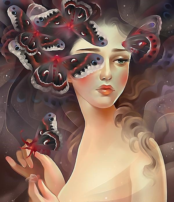 Девушка - оригинал