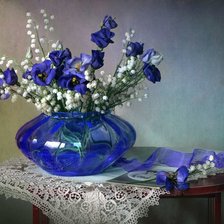 Схема вышивки «Цветы»