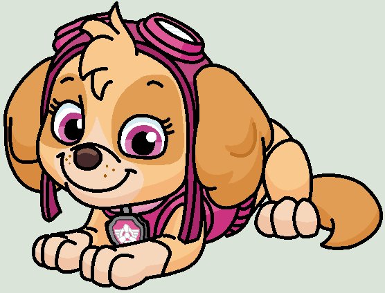 мультяшная собачка - оригинал