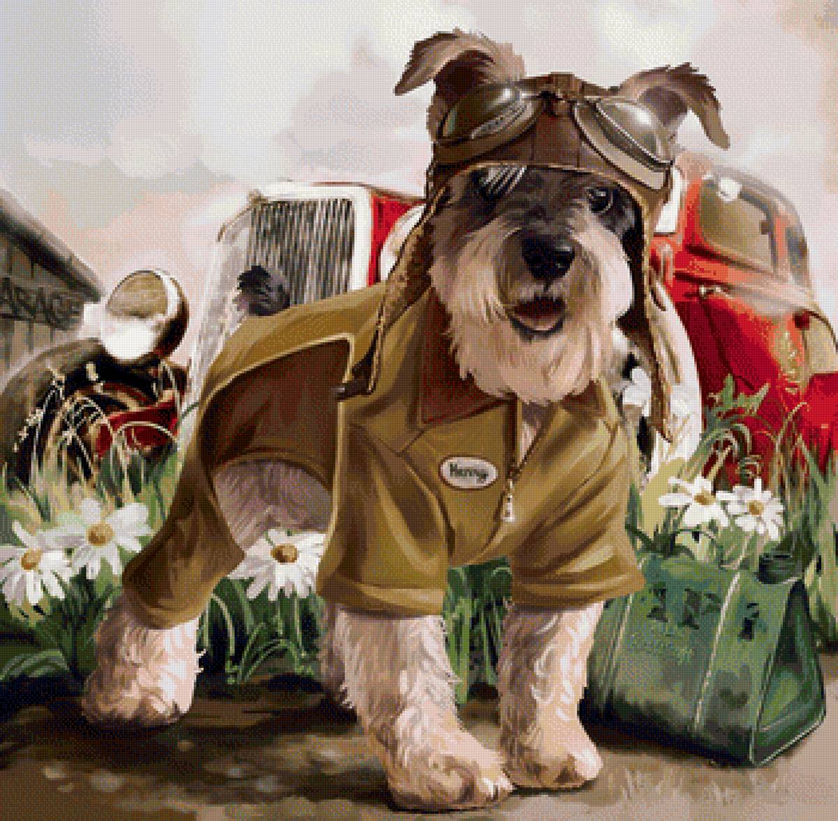 Пёс - пес, рисунок, животные, собака - предпросмотр