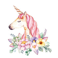 Схема вышивки «Единорог»