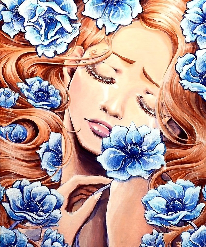 Девушка - оригинал