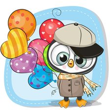 Схема вышивки «пингвинчик»