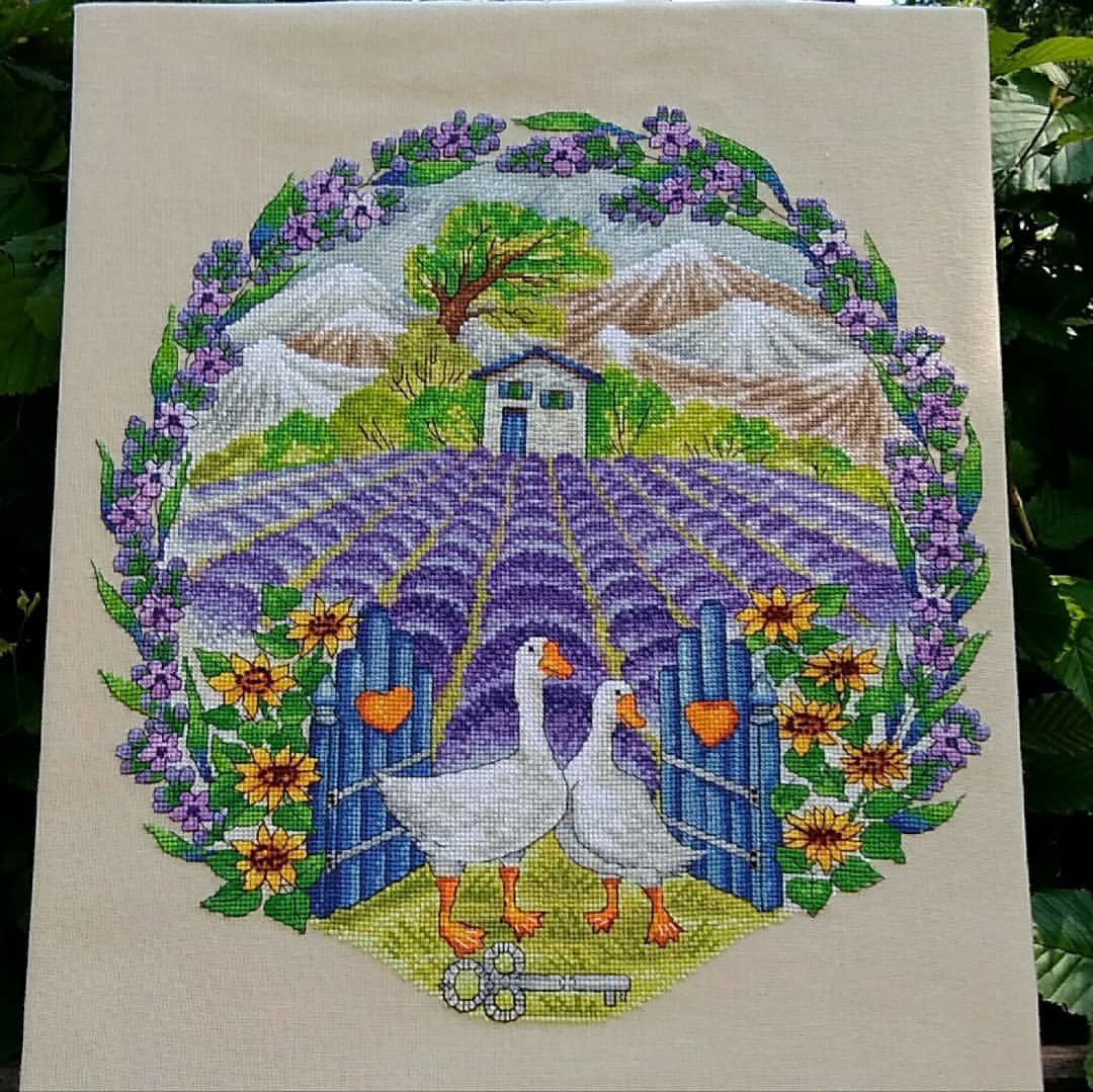 ГУСИ В ЛАВАНДЕ - оригинал