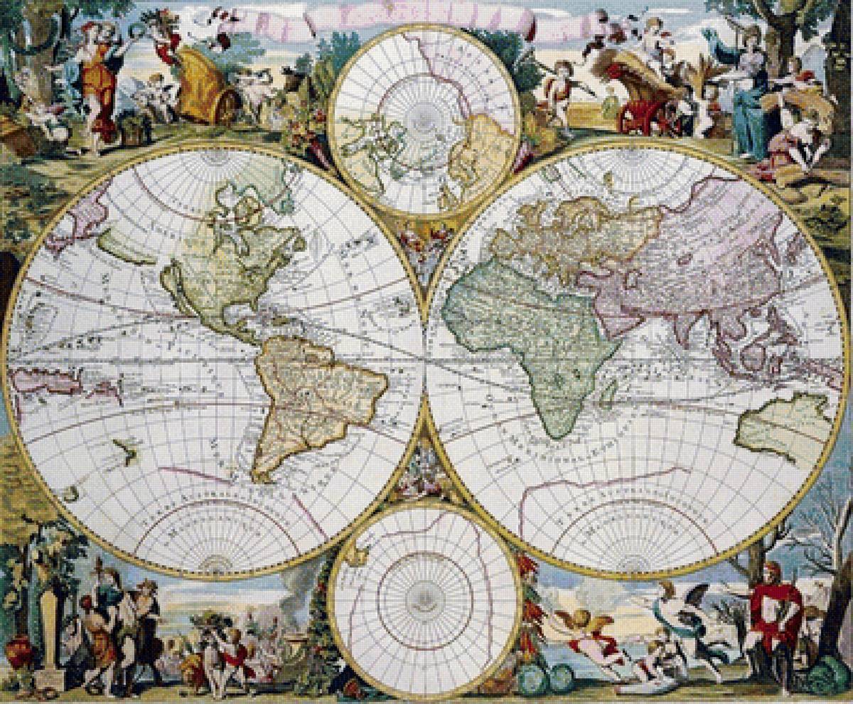 Карта мира - предпросмотр