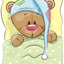 Схема вышивки «мишка»