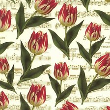 Оригинал схемы вышивки «Тюльпаны» (№1908495)
