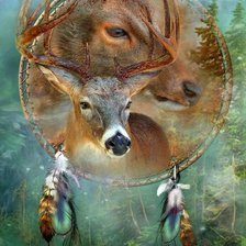 Схема вышивки «Ловец снов»