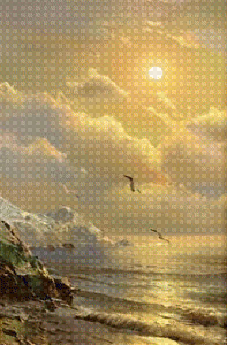 МОРСКОЙ ПЕЙЗАЖ - морской пейзаж, природа - предпросмотр