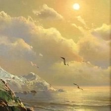 Схема вышивки «МОРСКОЙ ПЕЙЗАЖ»