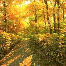 Схема вышивки «ОСЕНИЙ ПЕЙЗАЖ»