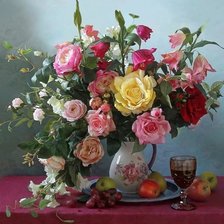 Схема вышивки «букет»