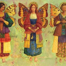 Схема вышивки «умиротворение»