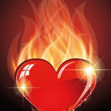 Схема вышивки «Сердце 5»