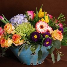 Схема вышивки «букет»