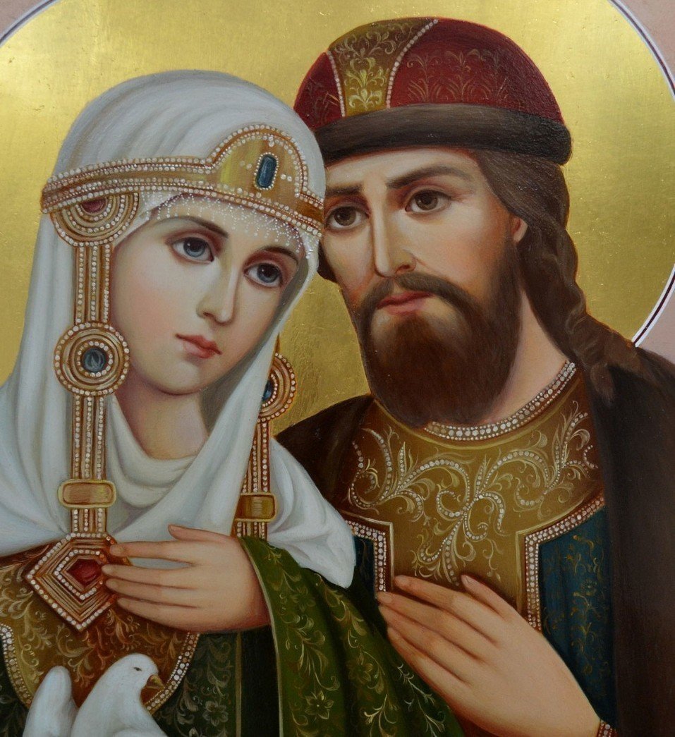 икона Петр и Февронья - иконы - оригинал