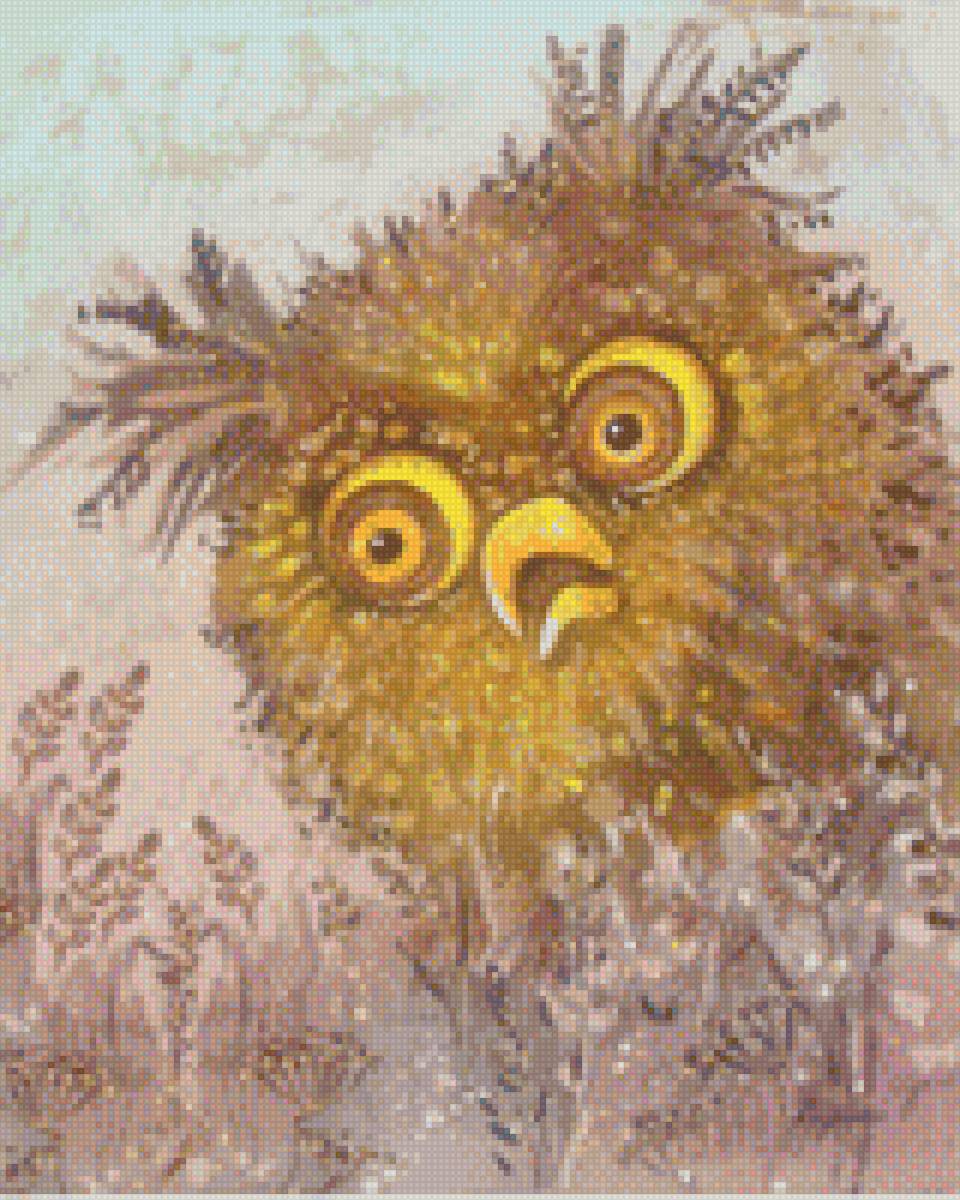 Сова из Ежика в тумане - ежик в тумане, сова - предпросмотр